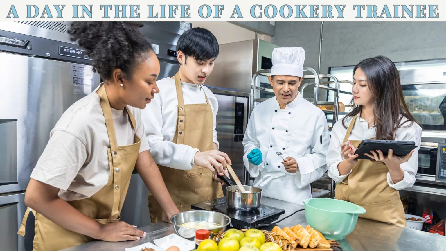 A day in the life of a cookery trainee