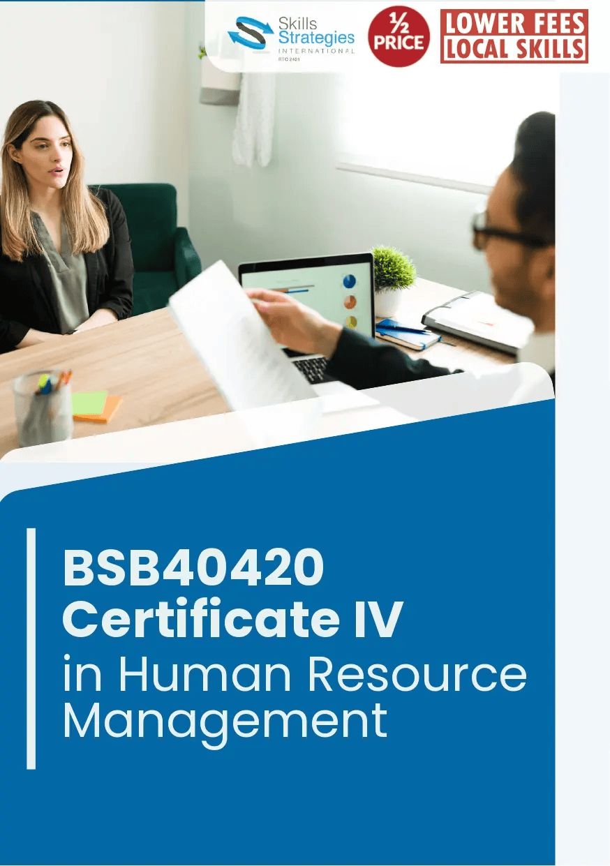 BSB40420 Certificate IV in Human Resource Management